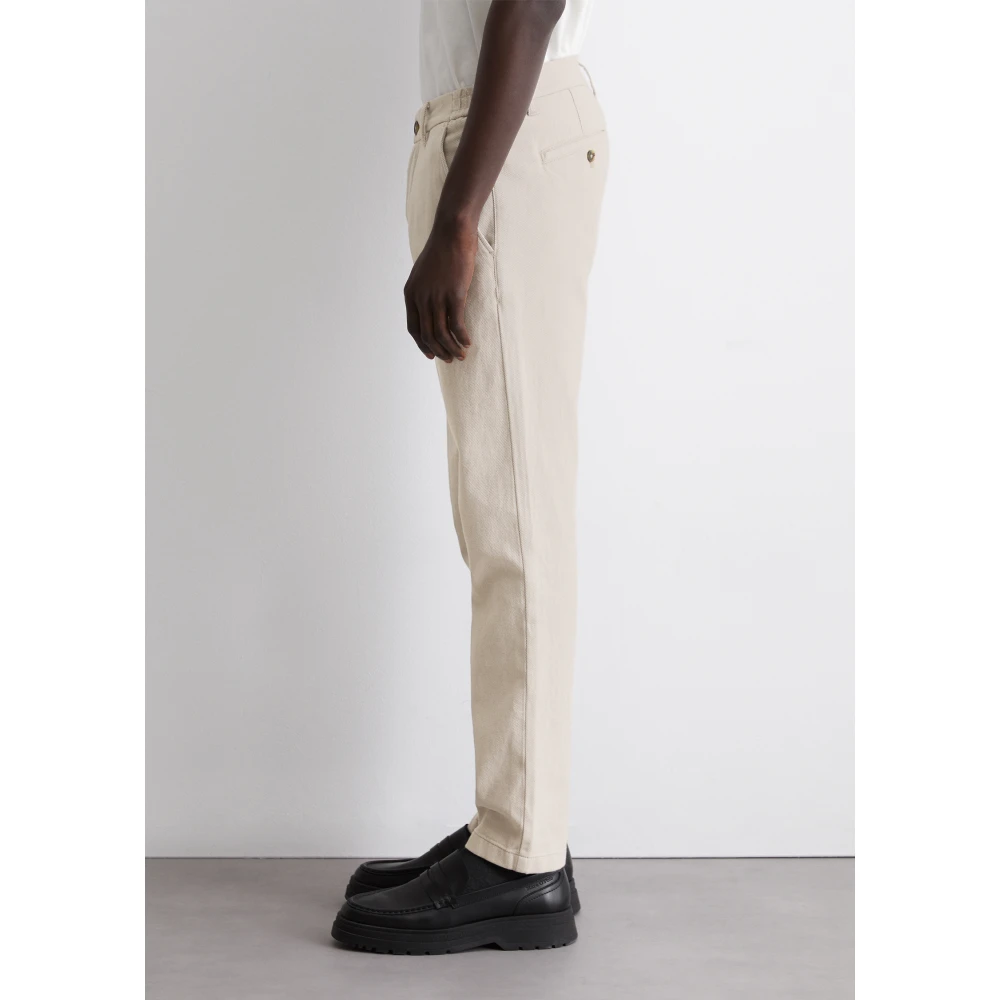 Marc O'Polo Broek model Stig Jogger gevormd White Heren