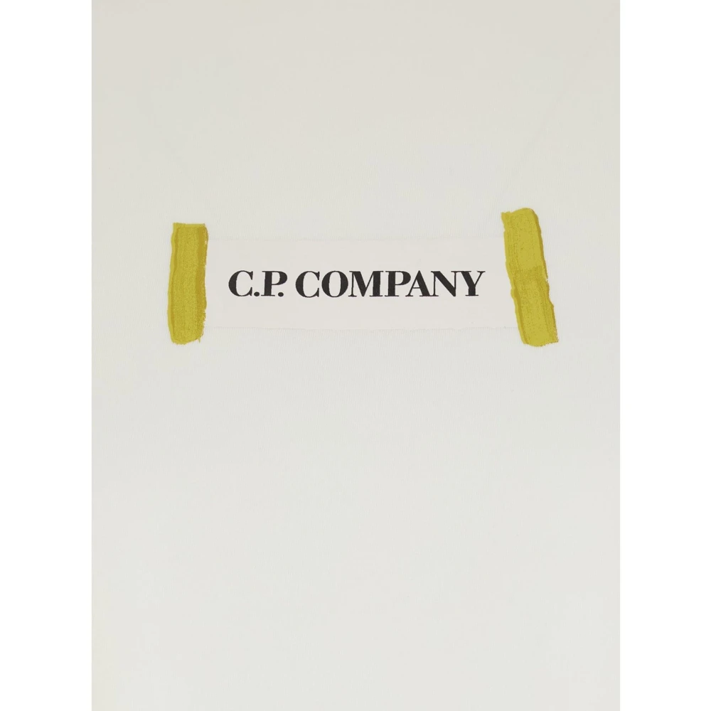 C.P. Company Witte T-shirts en Polos White Heren