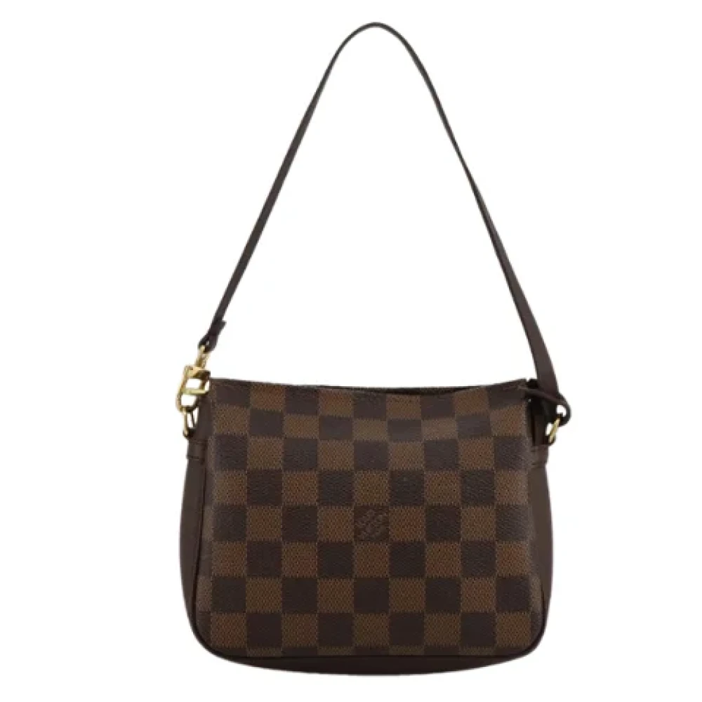 Louis Vuitton Vintage Pre-owned Canvas clutches Brown Dames