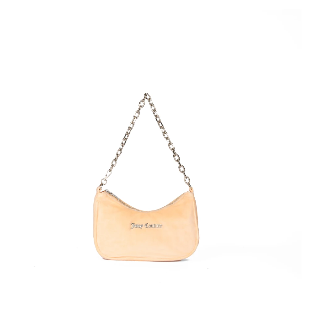 Juicy Couture Kabelo Velours Schoudertas Beige Dames