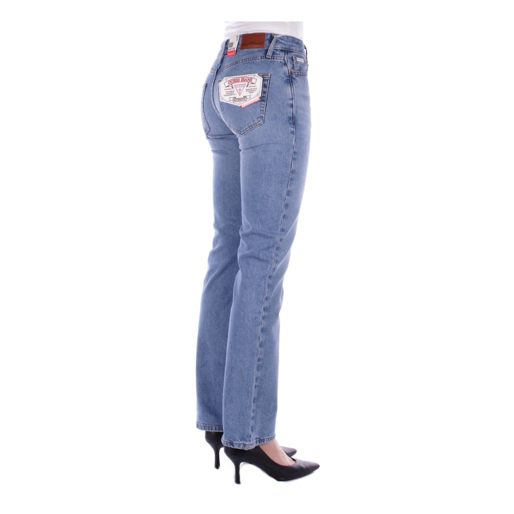 Guess Ritssluiting Skinny Jeans Blue Dames