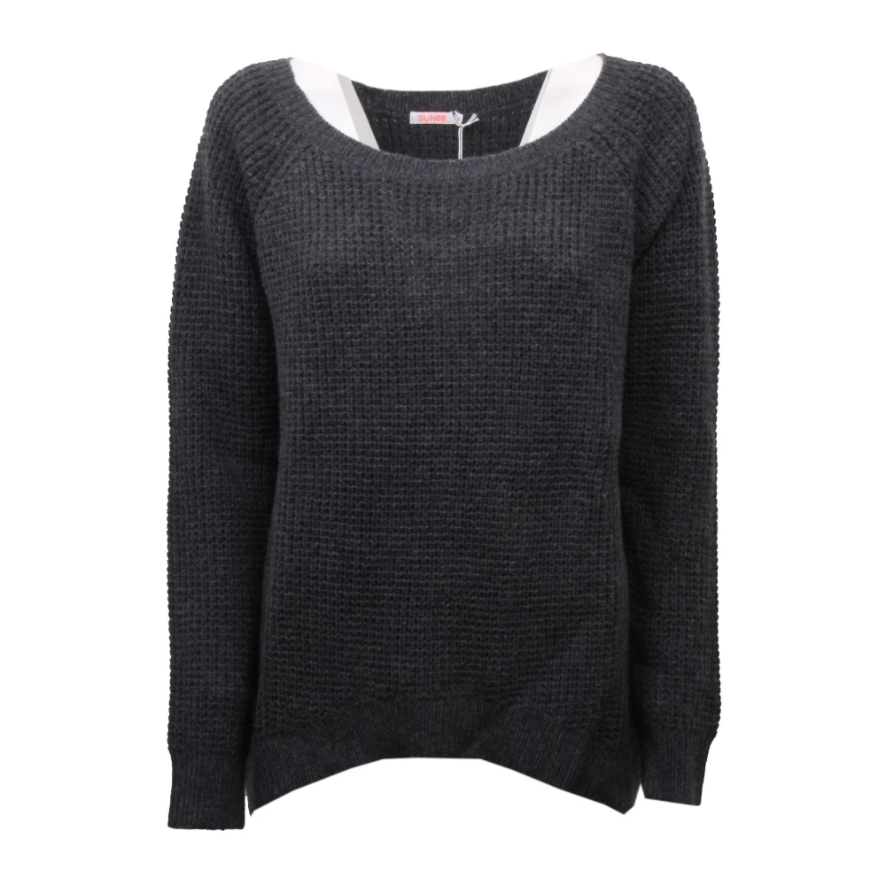 Knitwear > Round-neck Knitwear - - Sun68 - Modalova