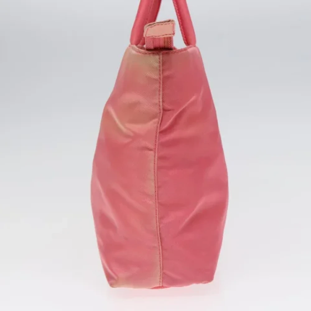Prada Vintage Pre-owned Leather handbags Pink Dames