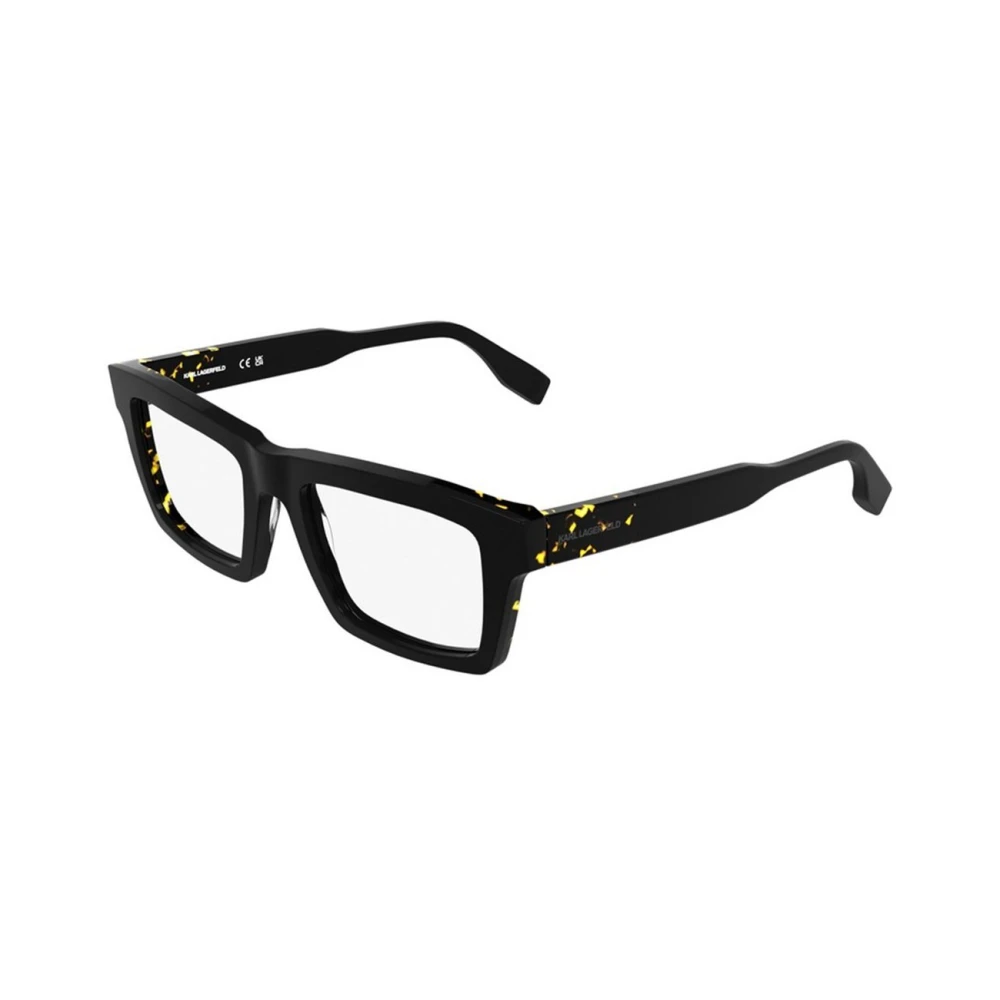 Karl Lagerfeld Black Kl6218 017 Optical Frame - Male - Glasses - 57 Mm - Accessories