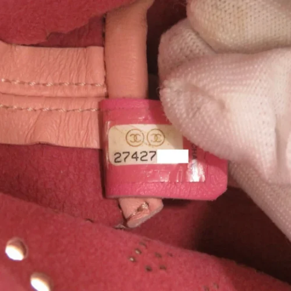 Chanel Vintage Pre-owned Leather shoulder-bags Pink Dames