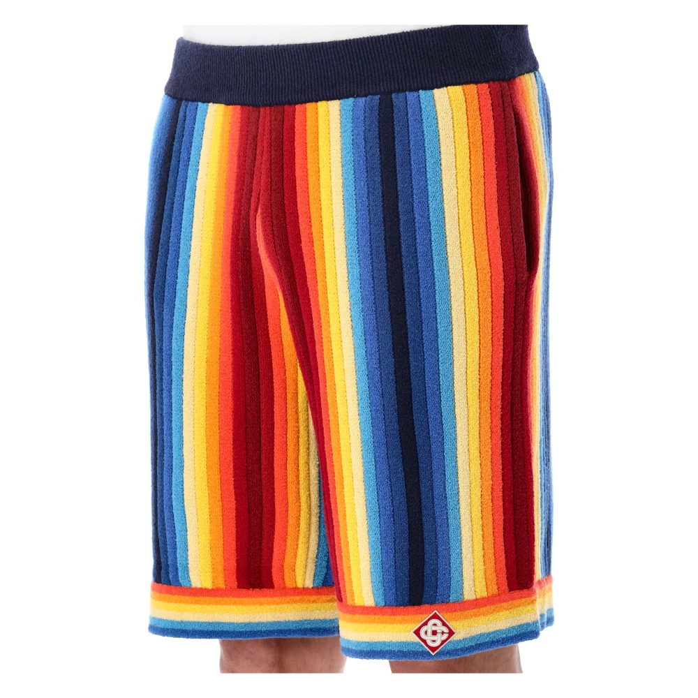 Casablanca Gradient Towelling Effect Shorts Multicolor Heren