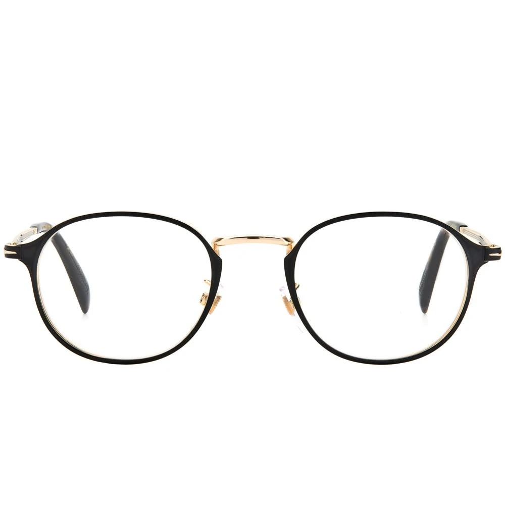Eyewear by David Beckham DB 7055 Sunglasses in Black Gold Multicolor Unisex