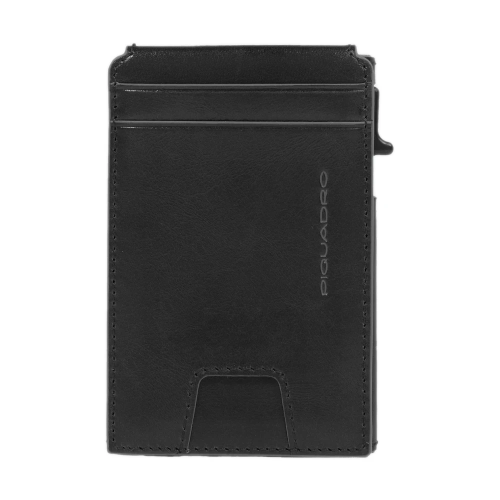 Piquadro Unisex Negro - Pp 7091B2blrn Tarjetero Pop-Up - Accessories - One Size