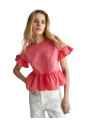 red-poplin-round-neck-shirt