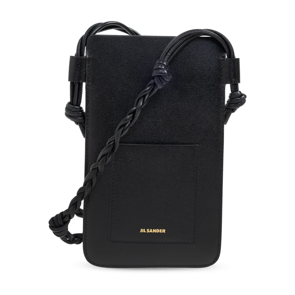 Jil Sander, Accessoarer, Dam, ONE Size, Läder, Läderfodral för telefon