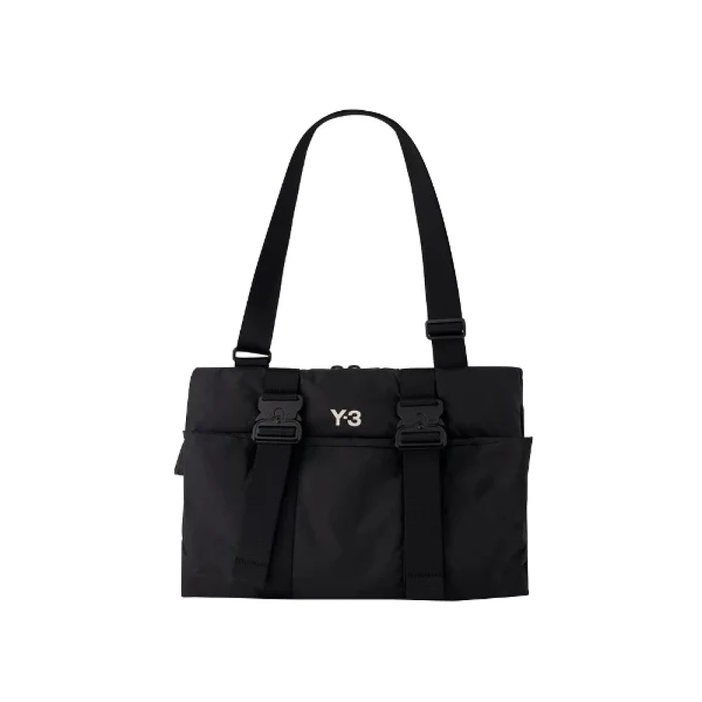 Yohji Yamamoto Pre-owned Fabric shoulder-bags Black Dames