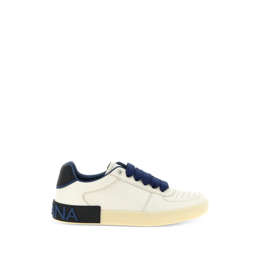 Dolce & Gabbana Portofino Trainers - Male - Sneakers - White - 7 Uk - Shoes