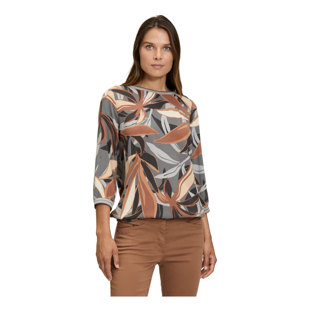 Betty Barclay Luipaardprint Blouse Trendy Stijl Multicolor Dames