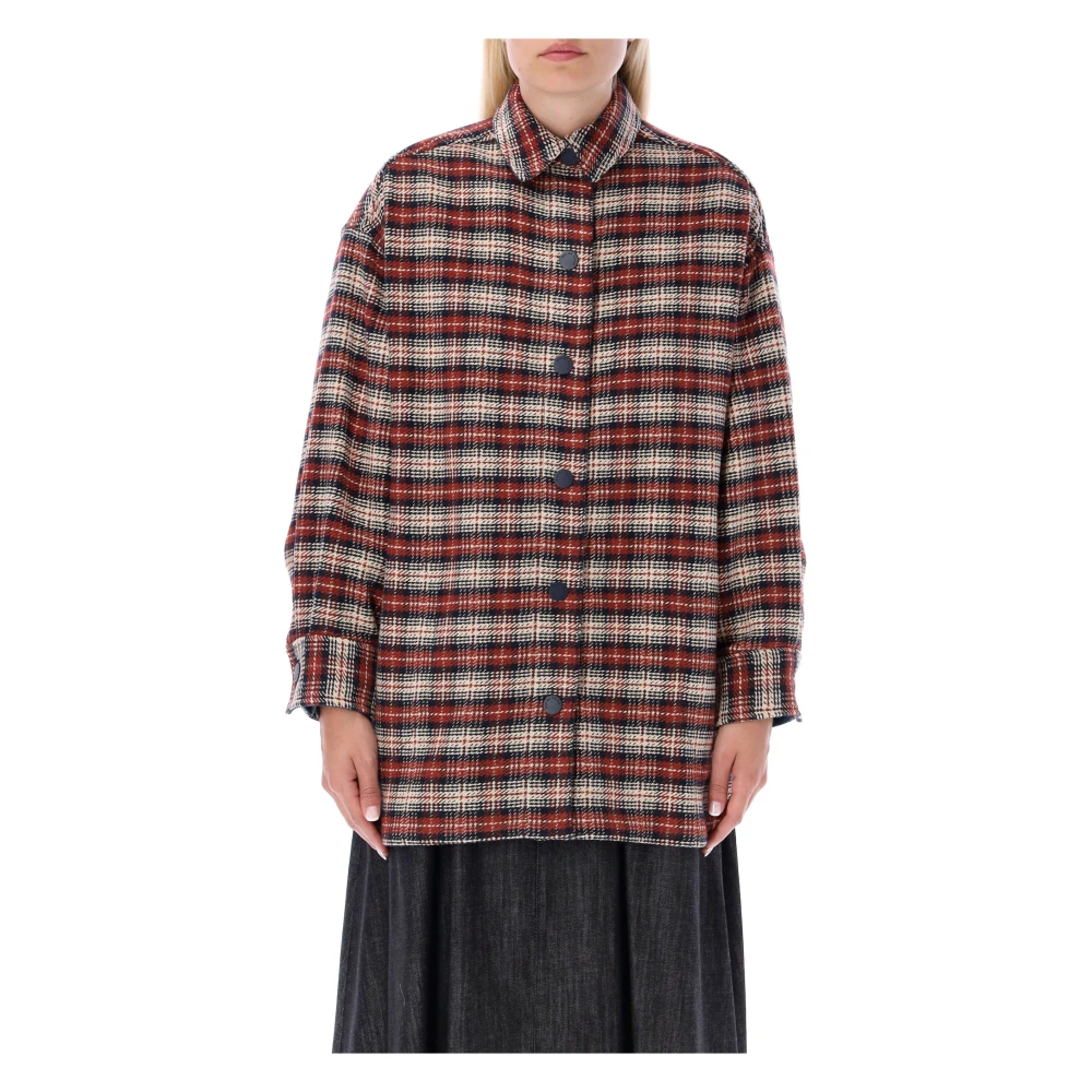 See by Chloé Oversized Shirt Jas Brown Dames