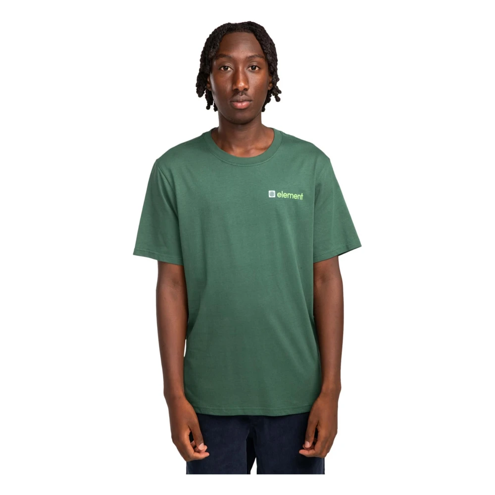 Element Joint Swirl T-shirt Green Heren