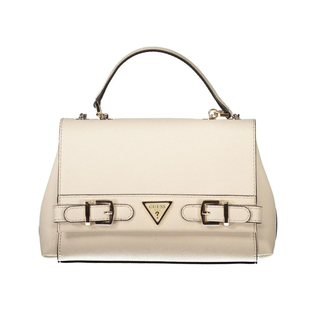Guess Beige Handtas Polyethyleen | Stijlvol Model Beige Dames