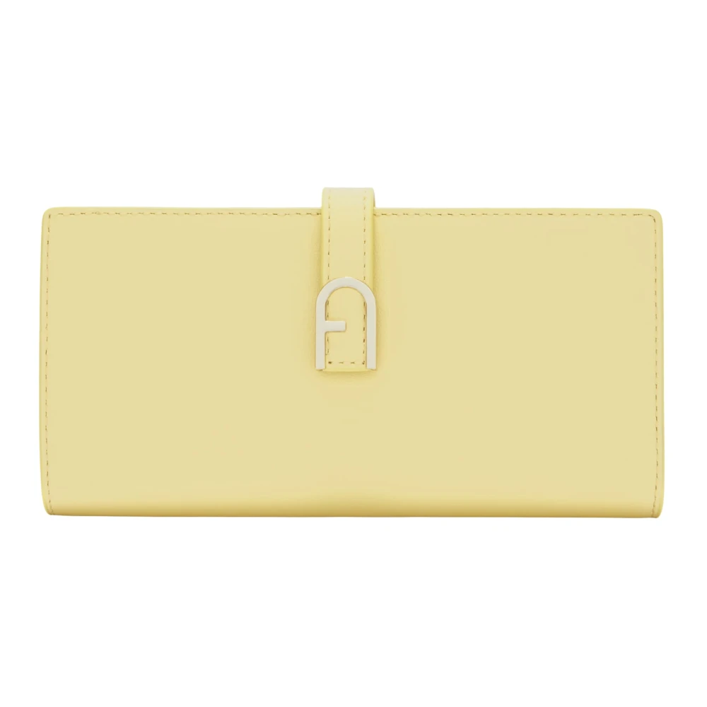 Furla Flow Continental Portemonnee Yellow Dames
