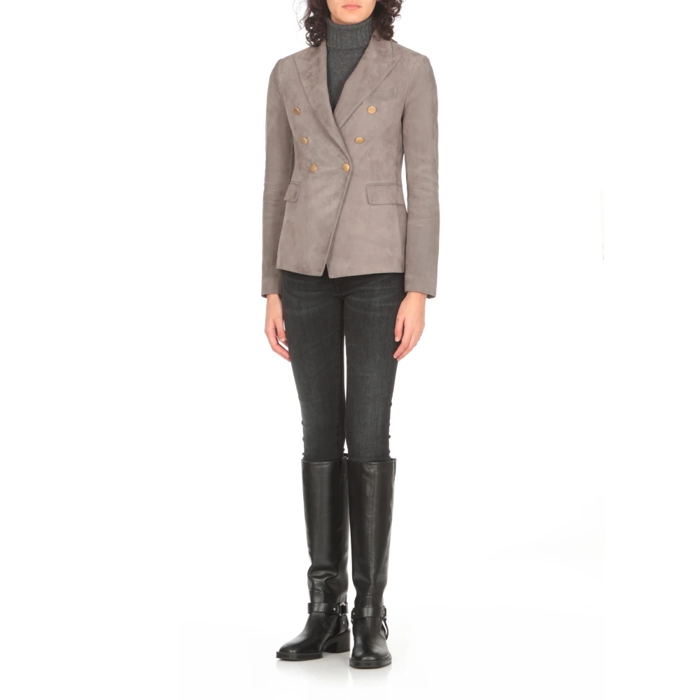 Tagliatore Jassen Grijs Gray Dames
