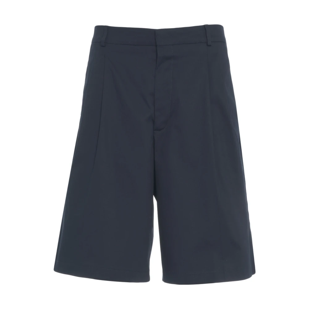 Amaránto Blauwe Bermuda Shorts voor Mannen Blue Heren