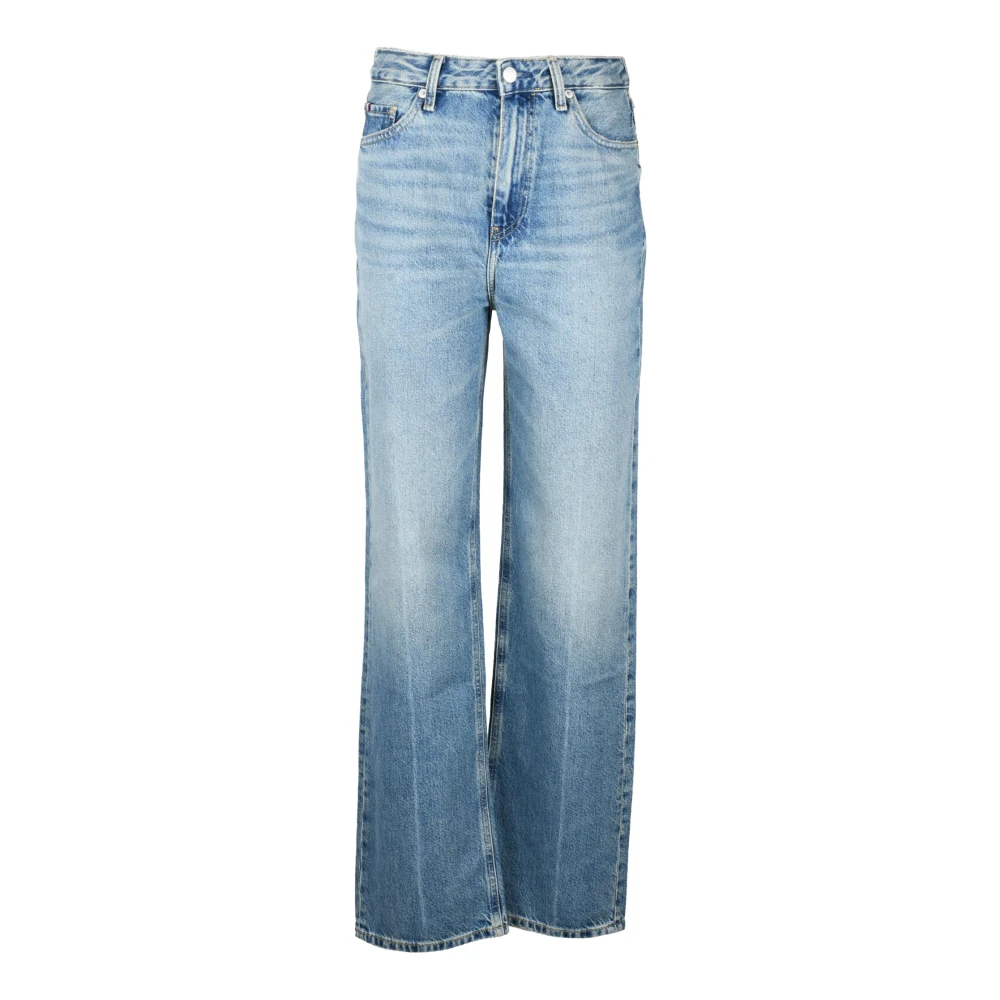 Tommy Hilfiger Women's Blue Straight Fit Jeans, W29, Relaxed Straight Jeans