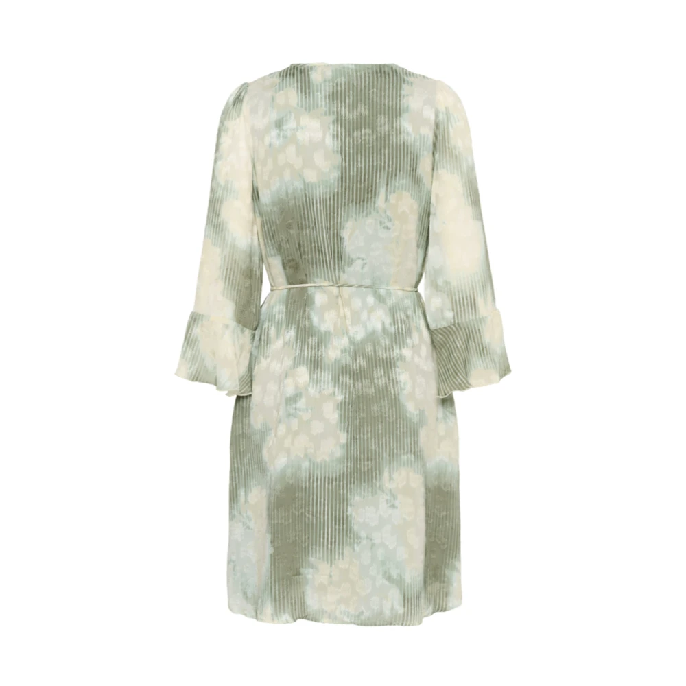 InWear Groene Gestreepte Jurk Cielle Stijl Multicolor Dames