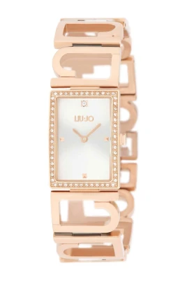 Roséguld Logo Klocka Alma Kollektion
