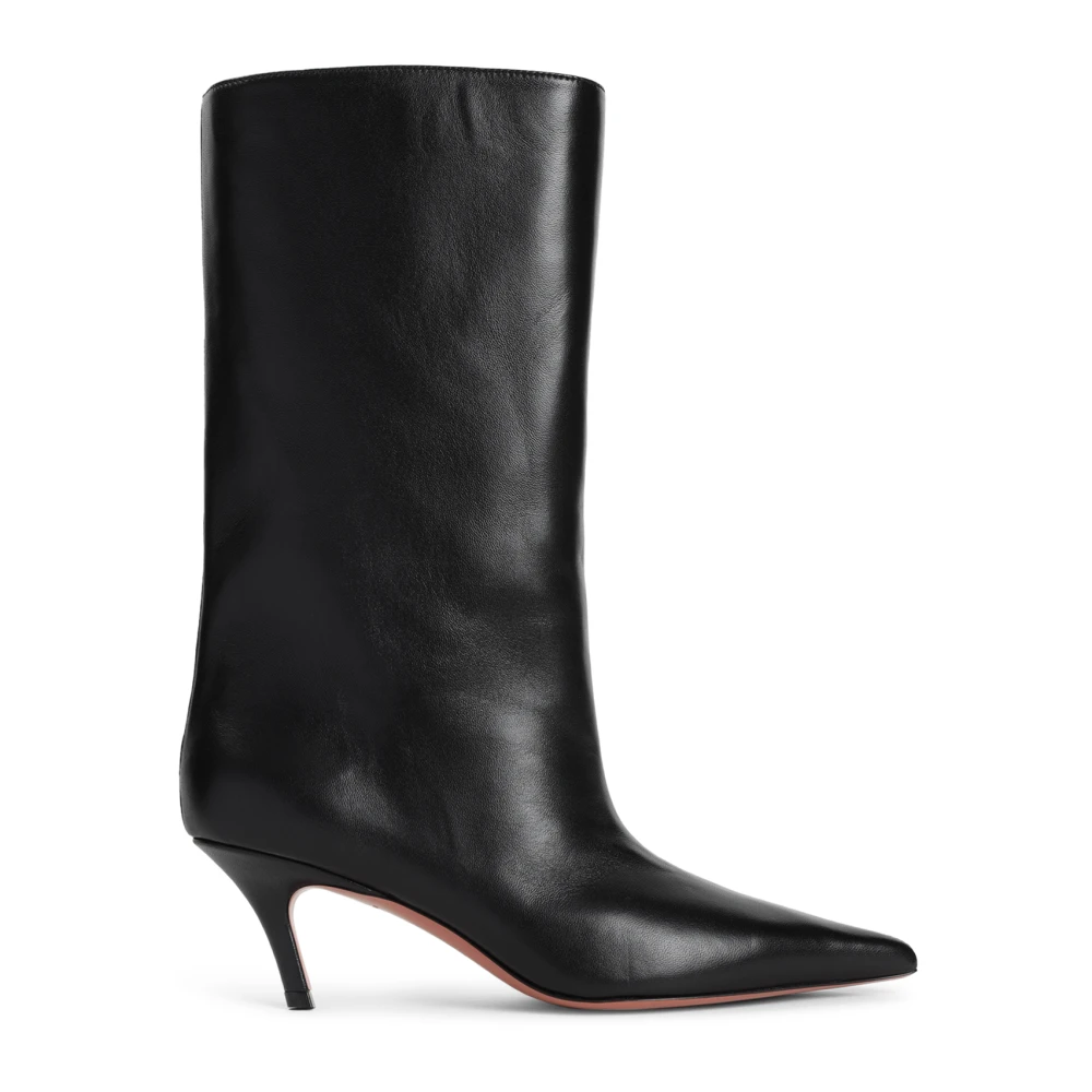 Amina Muaddi Damen Schwarz Schuhe, K, 37 1/2 Eugröße: