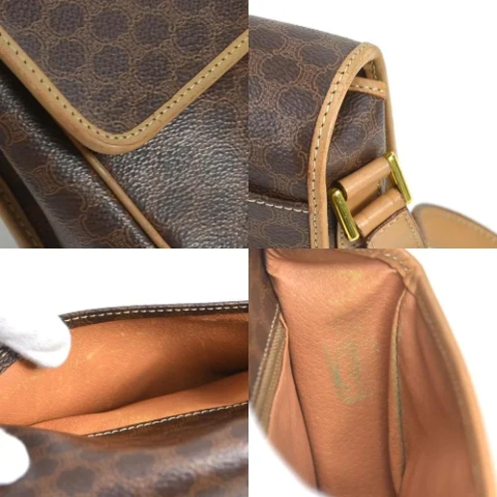 Celine Vintage Pre-owned Canvas celine-bags Brown Dames