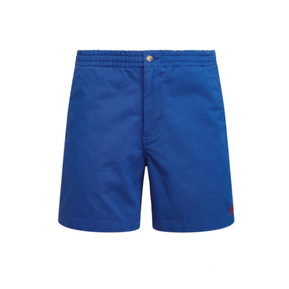 Polo Ralph Lauren Elastische taille Prepster shorts in Royal Heritage Blue Heren