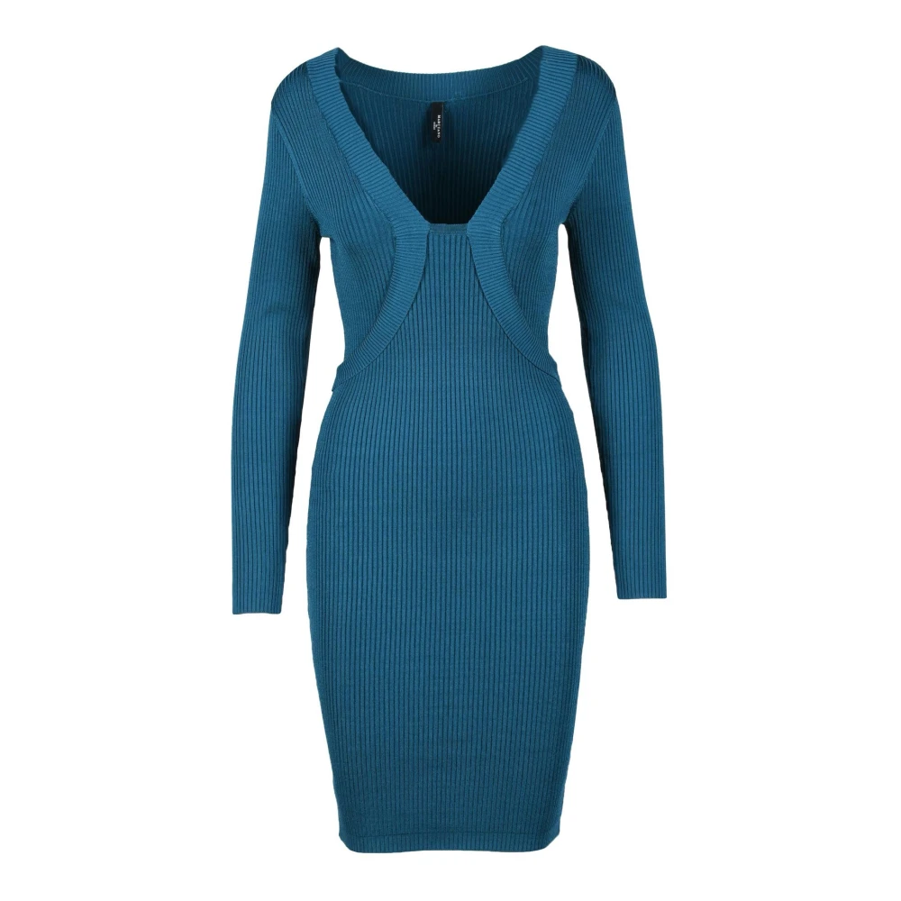 Guess Elegante Jurk met Spandex Blue Dames