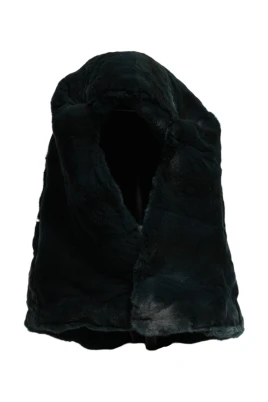Lyxig vessla päls Beanie Hatt