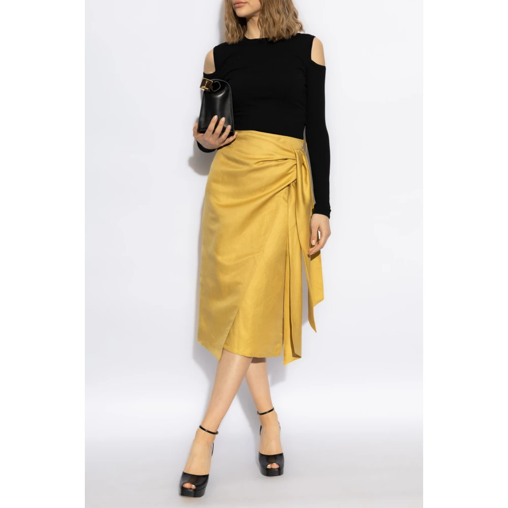 Max Mara Rok Tequila Yellow Dames