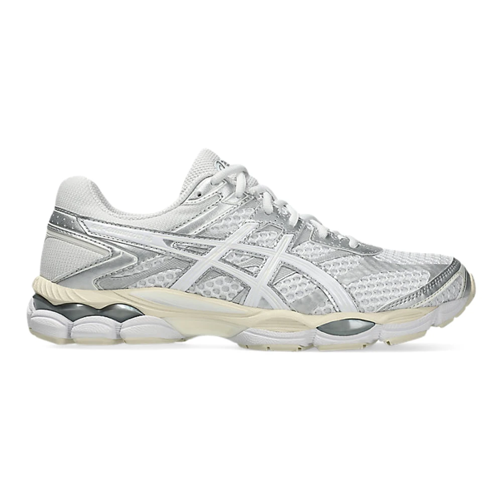 Asics Unisex White Running Shoes, 4 Uk, Gel-Cumulus 16