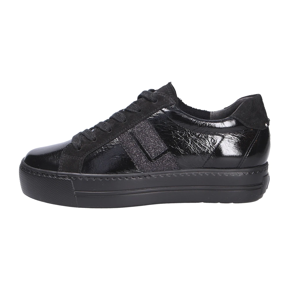 Paul Stijlvolle Veterschoenen voor Dames Dames Schoenen Zwart