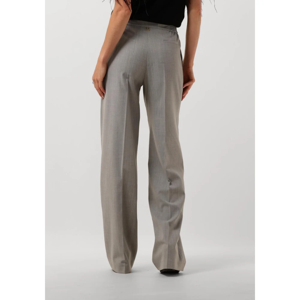 Twinset Elegante Grijze Pantalon Gray Dames