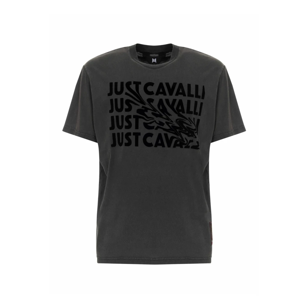 Just Cavalli T-shirts en Polos Gray Heren