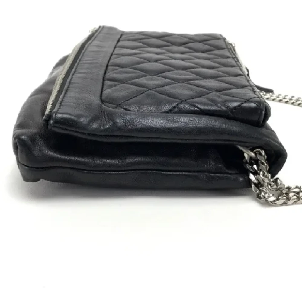 Jimmy Choo Pre-owned Leather shoulder-bags Black Dames