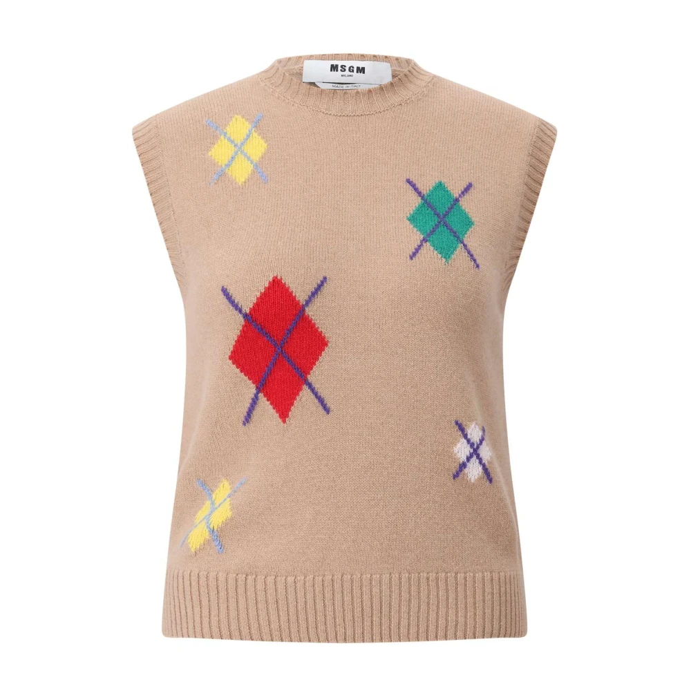 Knitwear > Round-neck Knitwear - - Msgm - Modalova