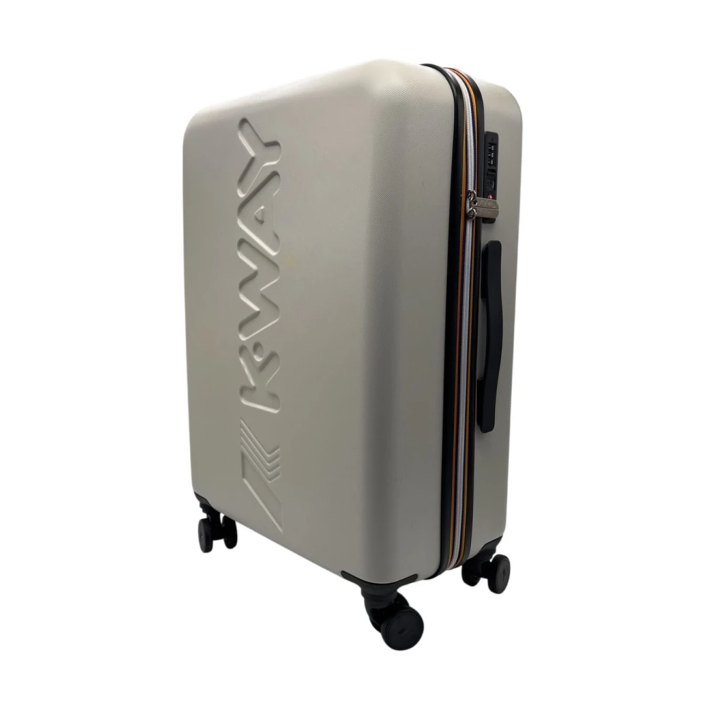 K-way Lichtgewicht Reistrolley Tas Beige Unisex