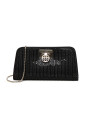zwarte-gestructureerde-clutch-met-ketting