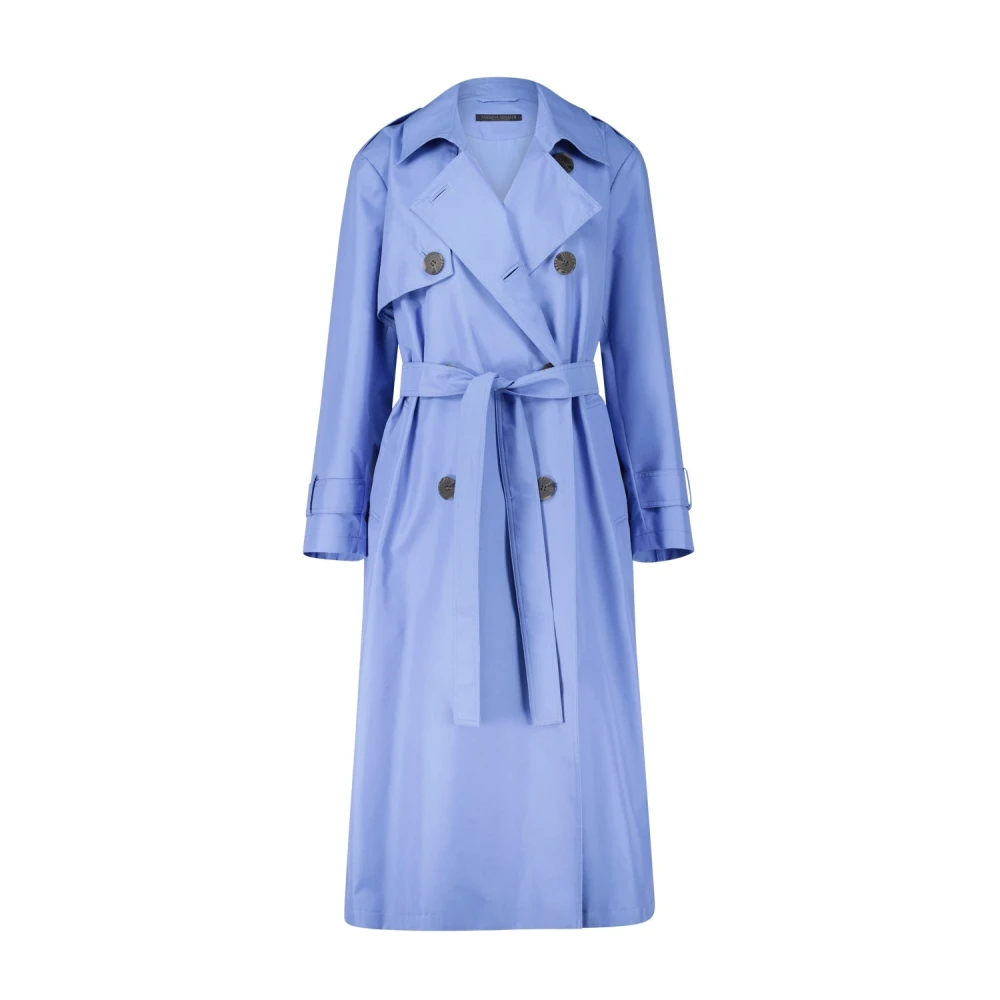 Marina Rinaldi Trench Coats Blue Dames