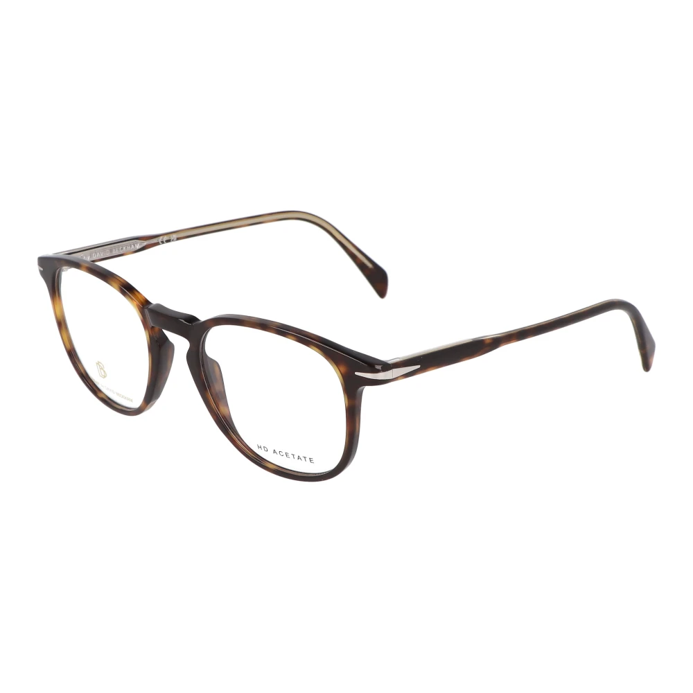 Eyewear by David Beckham Iconische retrostijl bril Brown Unisex
