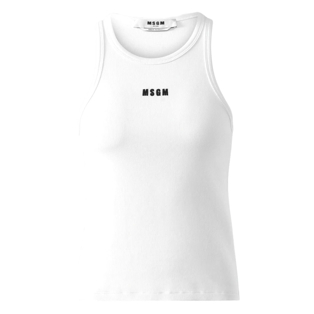 Tops > Sleeveless Tops - - Msgm - Modalova