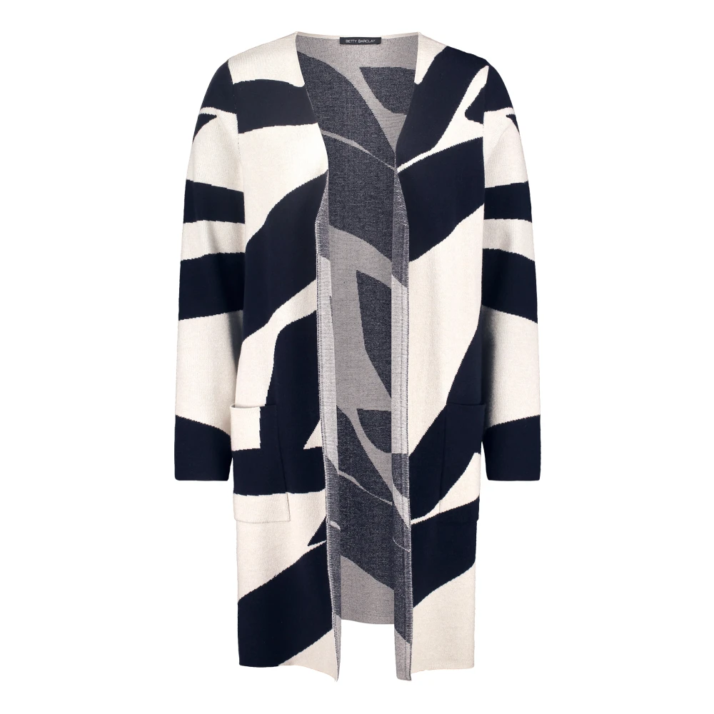 Betty Barclay Grafische Gebreide Jas Multicolor Dames