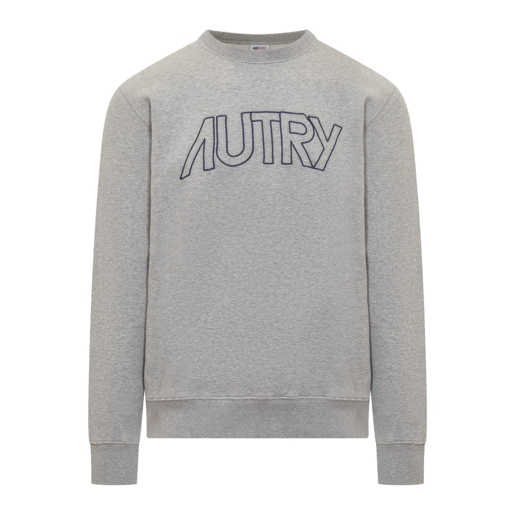 Autry Iconische Sweatshirt Gray Heren