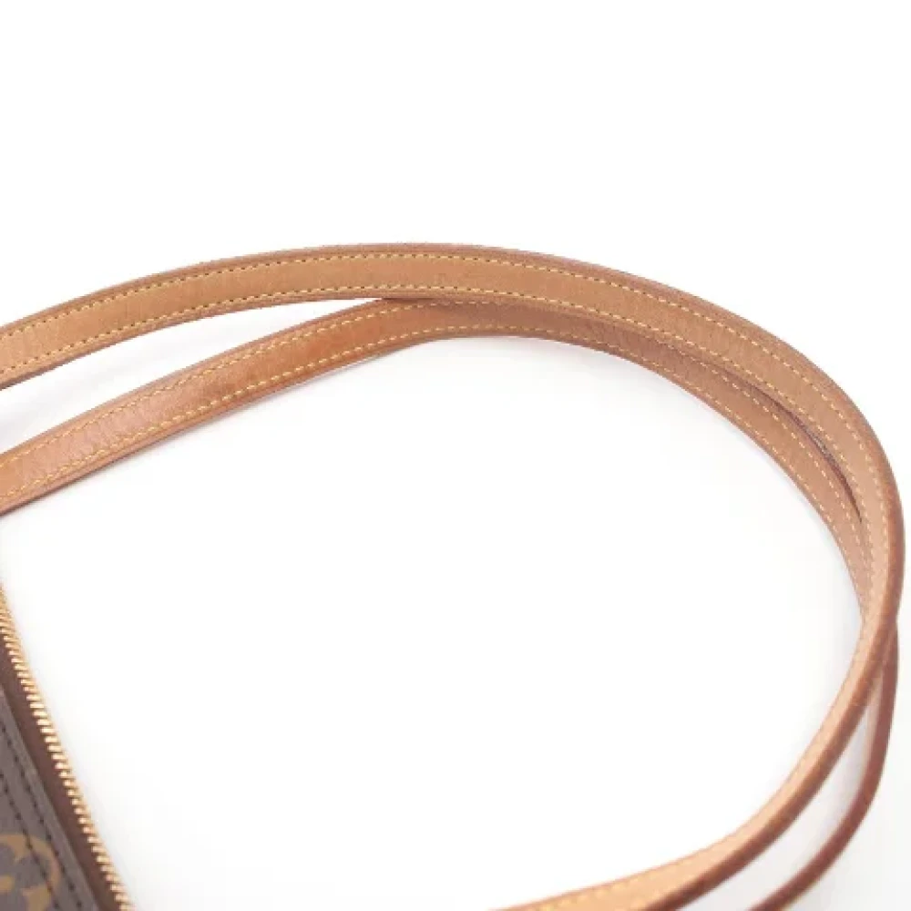 Louis Vuitton Vintage Pre-owned Canvas crossbody-bags Brown Dames