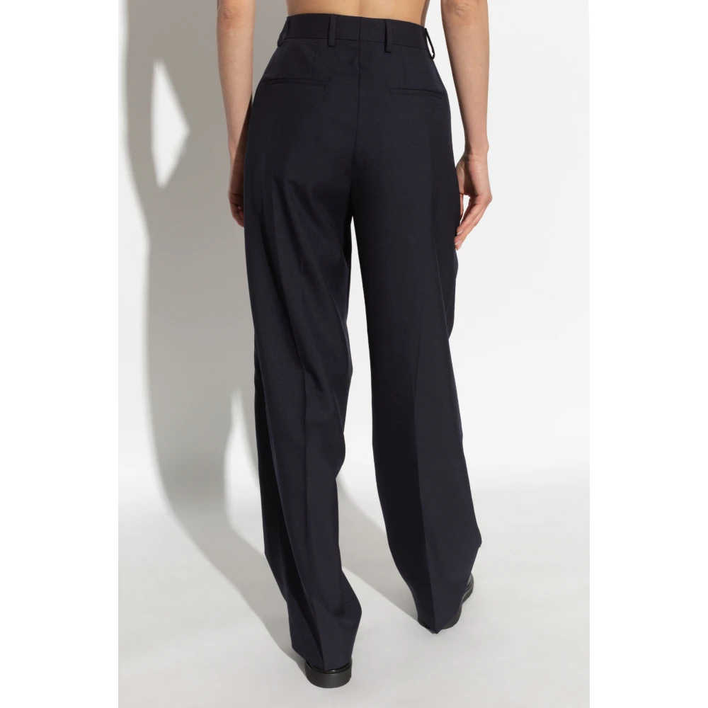 Officine Générale Geplooide broek Blue Dames