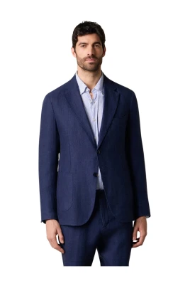 Enkel Linneblazer