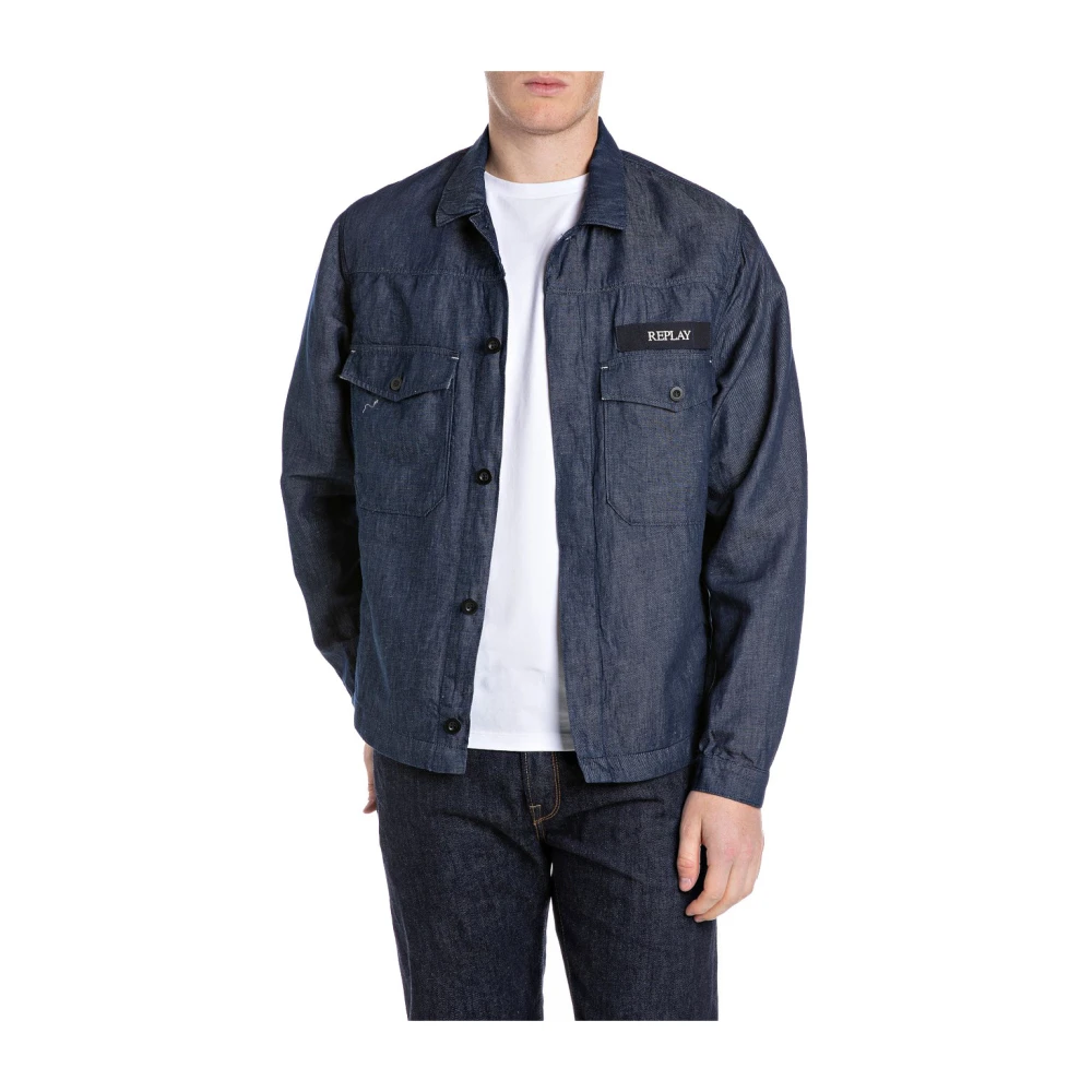 Jackets > Denim Jackets - - Replay - Modalova