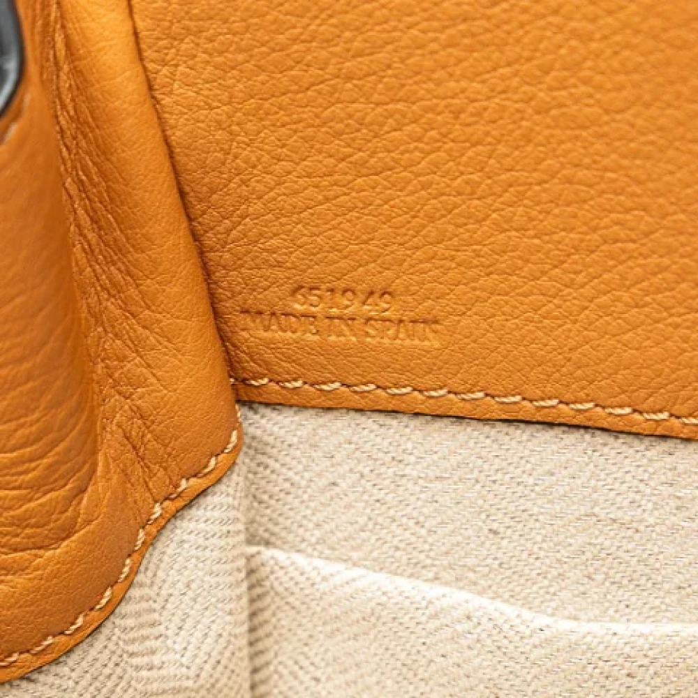 Loewe Pre-owned Leather shoulder-bags Brown Dames